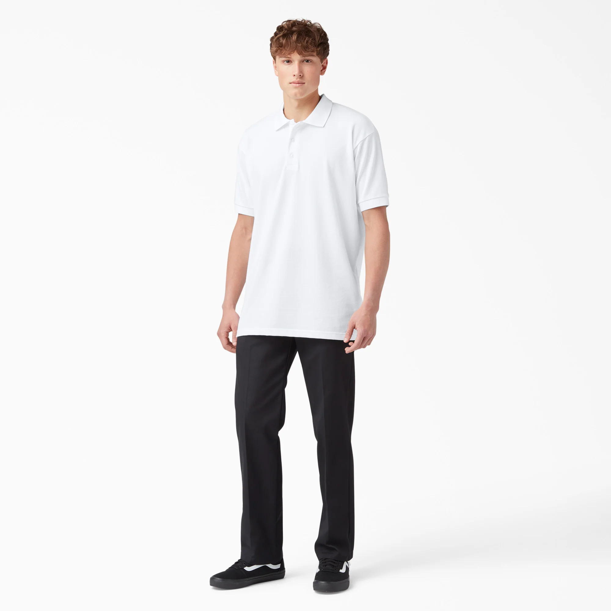 Adult Size Piqué Short Sleeve Polo - Image 4