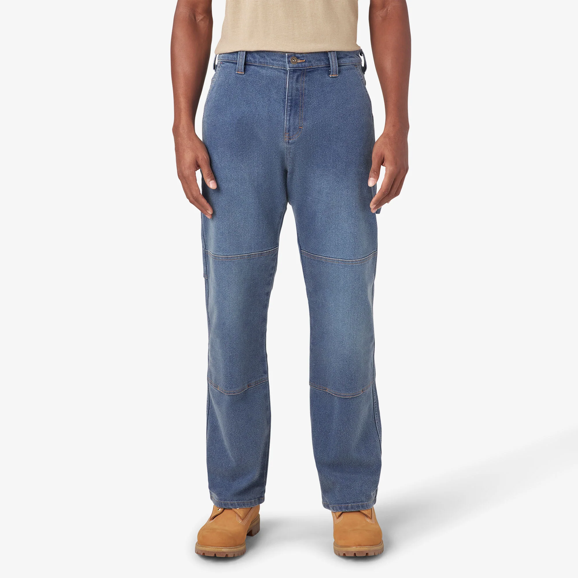 FLEX Relaxed Fit Double Knee Jeans