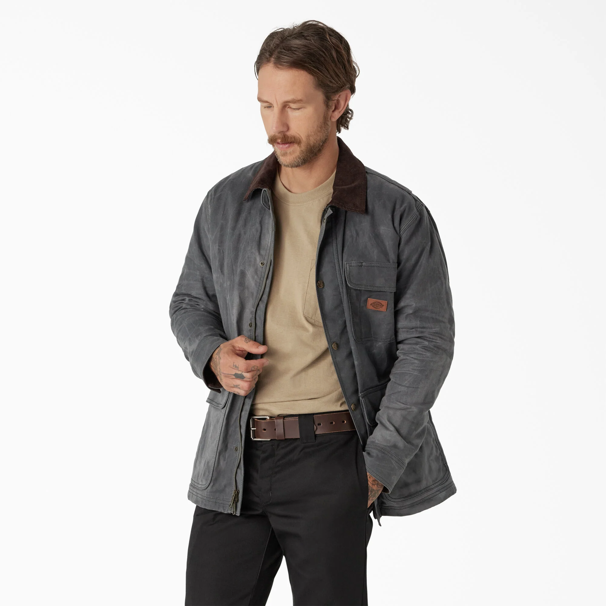 Fully Waxed Canvas Chore Coat - Image 3
