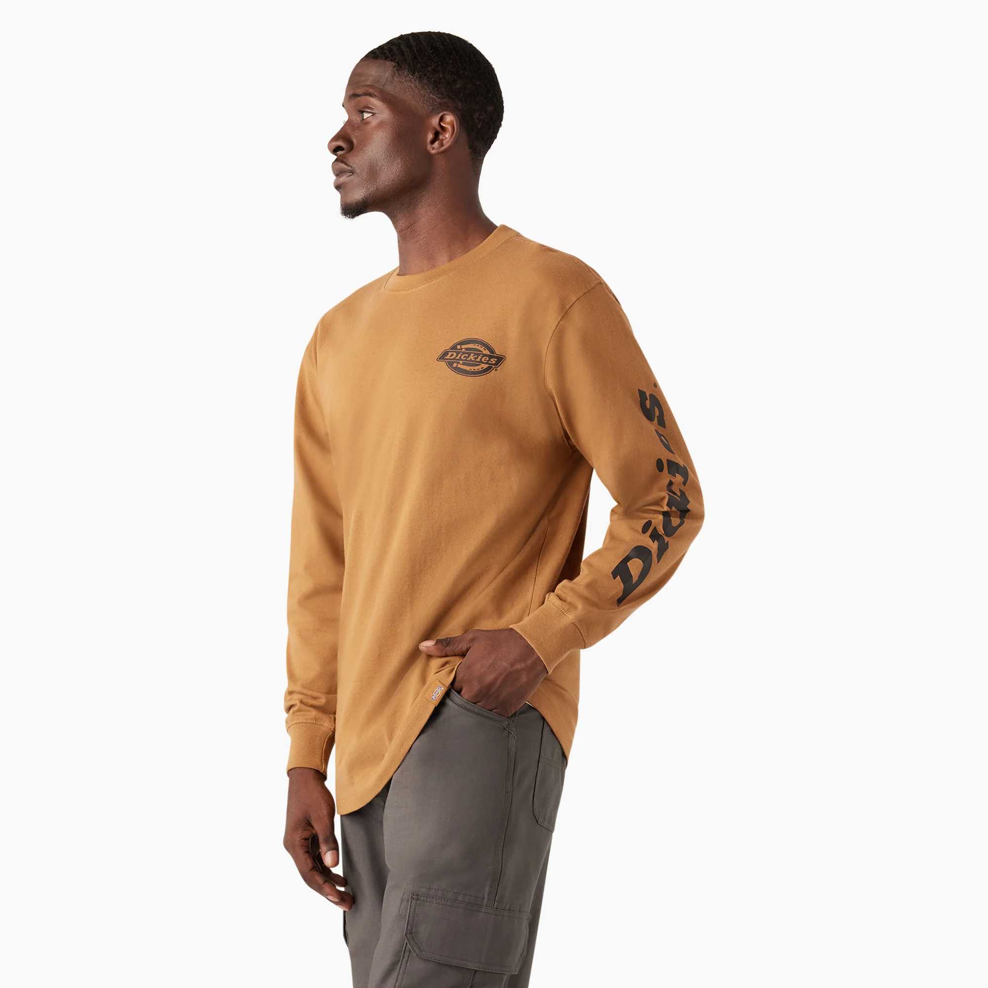 Long Sleeve Heavyweight Logo T-Shirt - Image 3