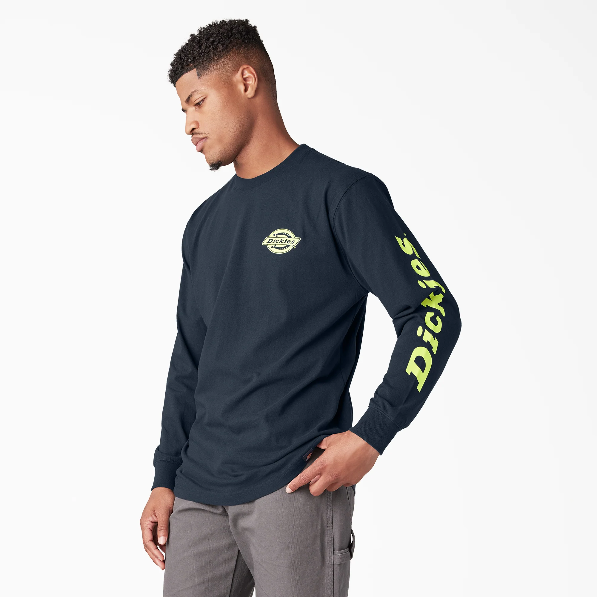 Long Sleeve Heavyweight Logo T-Shirt - Image 3