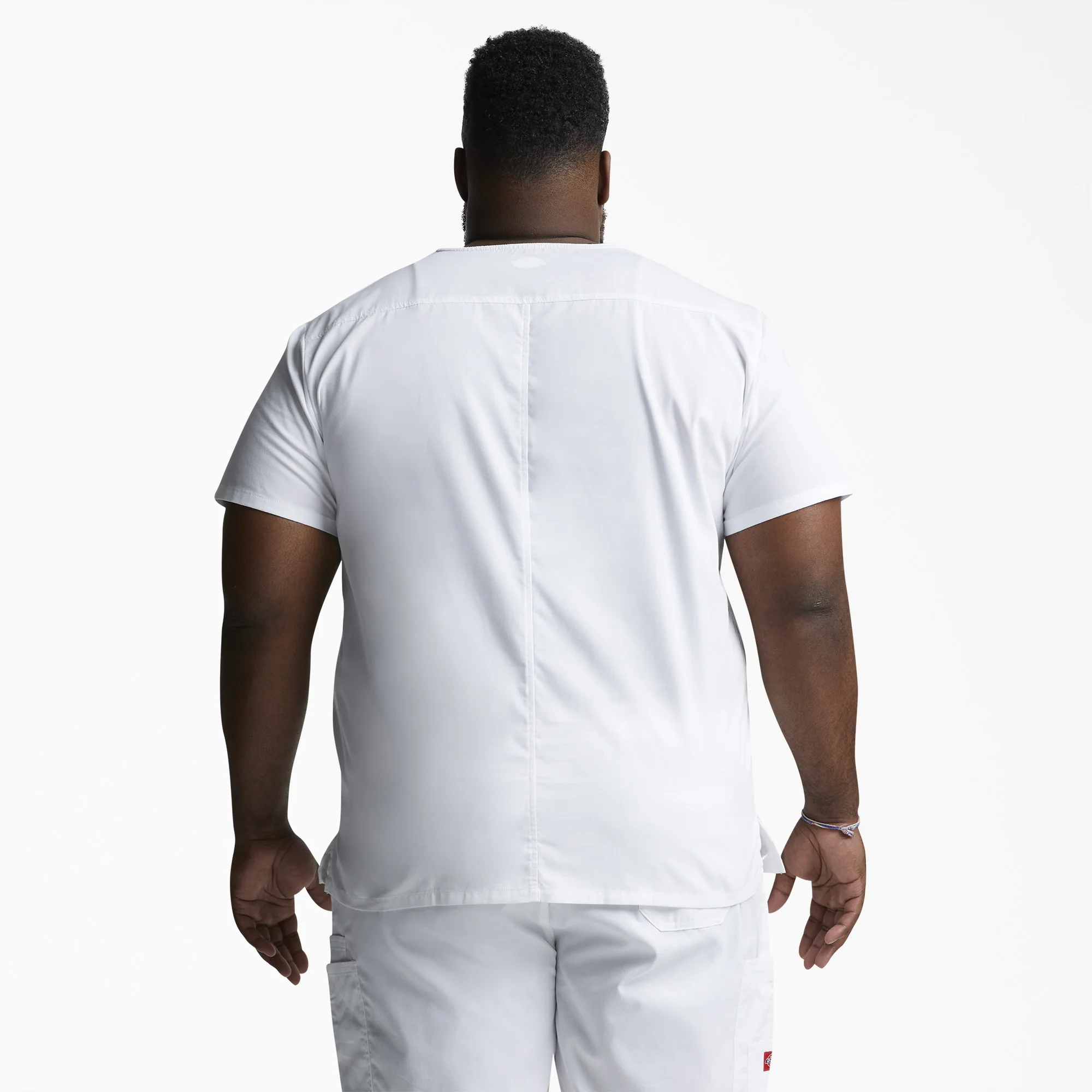 Men's EDS Signature V-Neck Scrub Top - Image 2