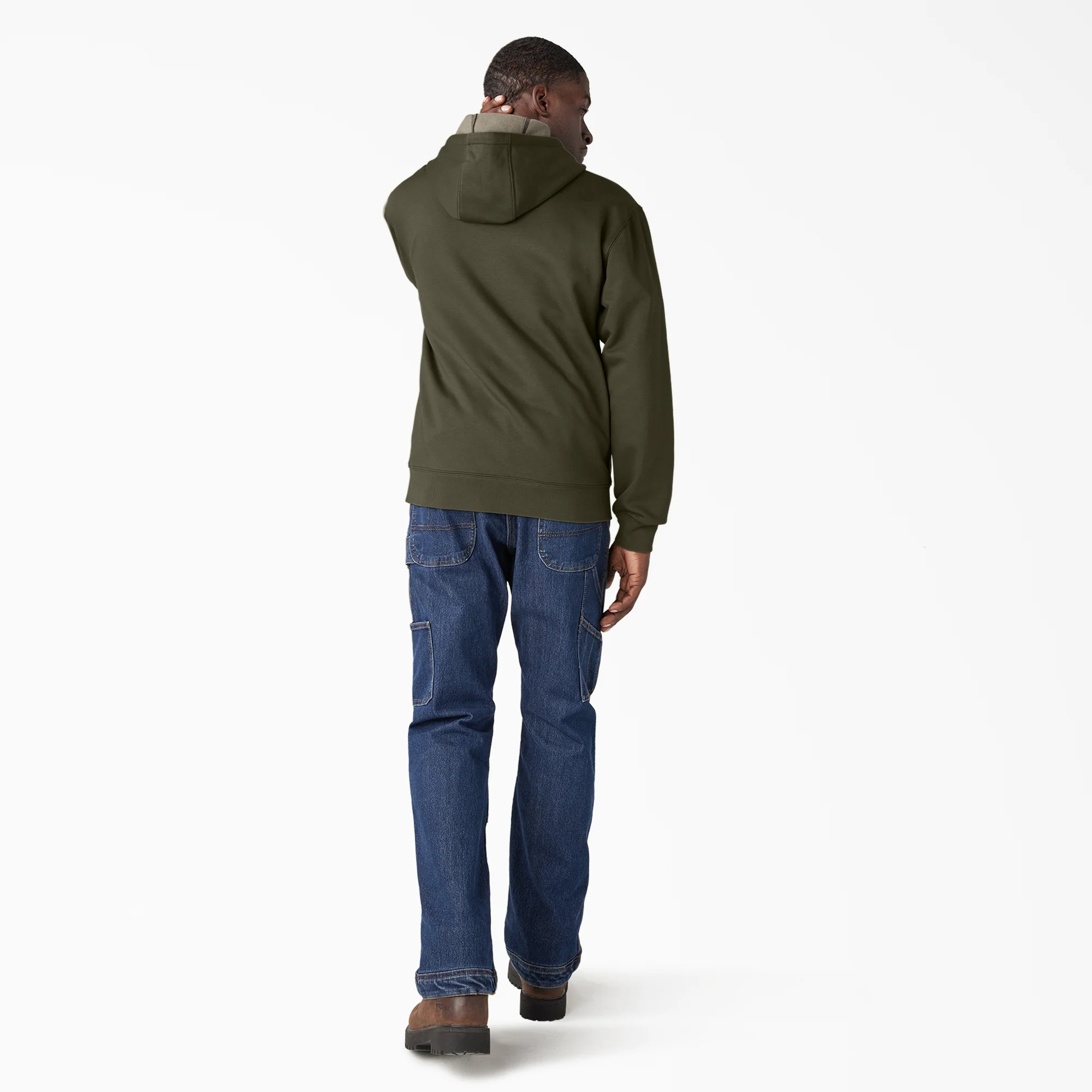 Water Repellent Camo Logo Hoodie - Image 6