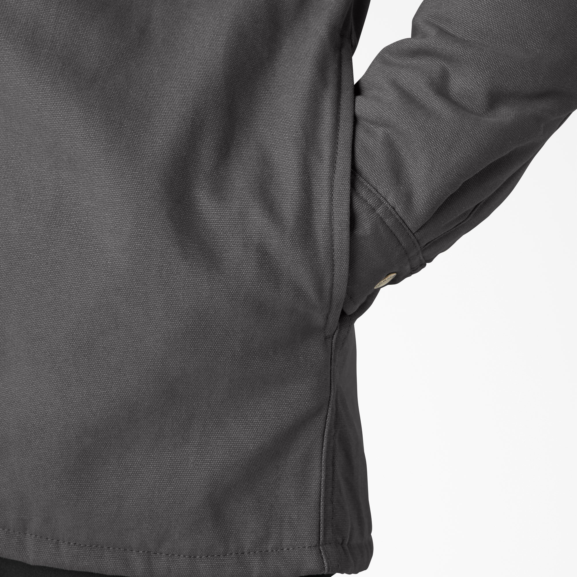 Water Repellent Duck Hooded Shirt Jacket - Image 12
