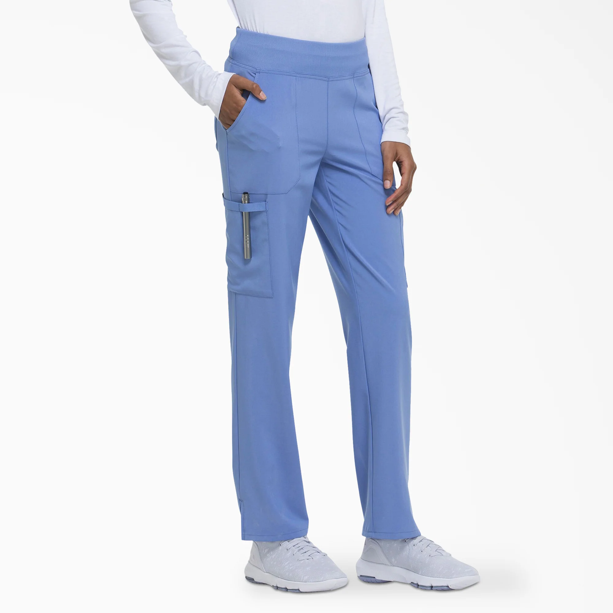 Women's EDS Essentials Cargo Scrub Pants - Image 4