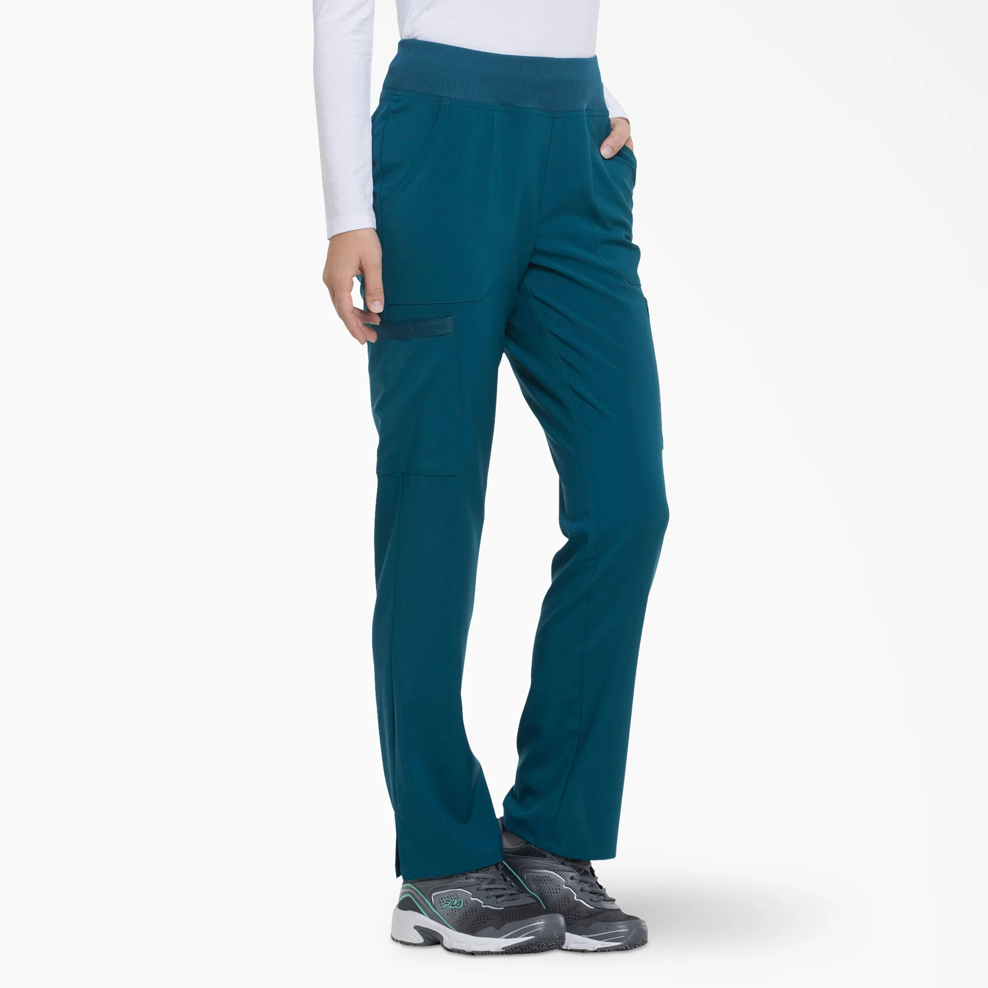 Women's EDS Essentials Cargo Scrub Pants - Image 4