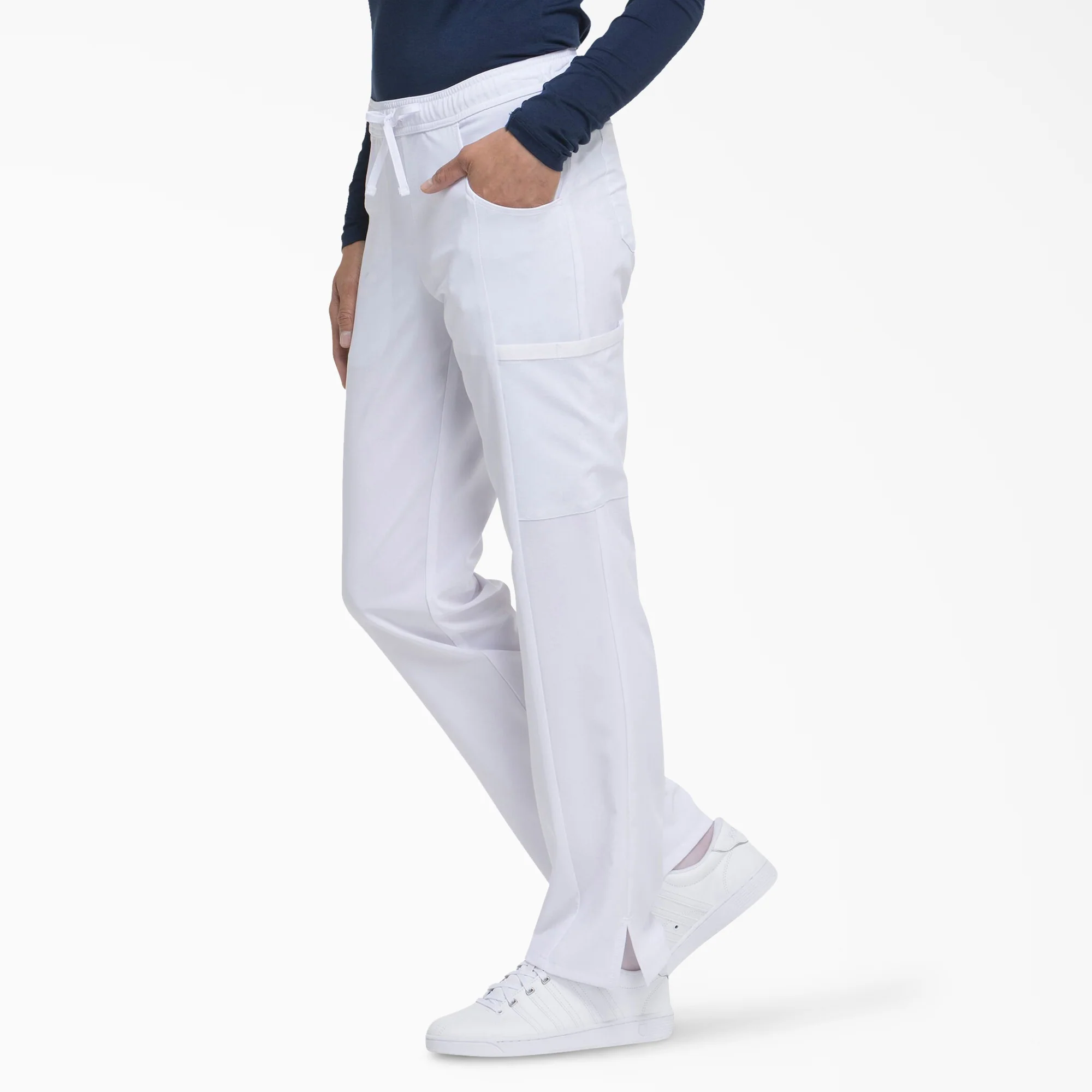 Women's EDS Essentials Drawstring Scrub Pants - Image 3