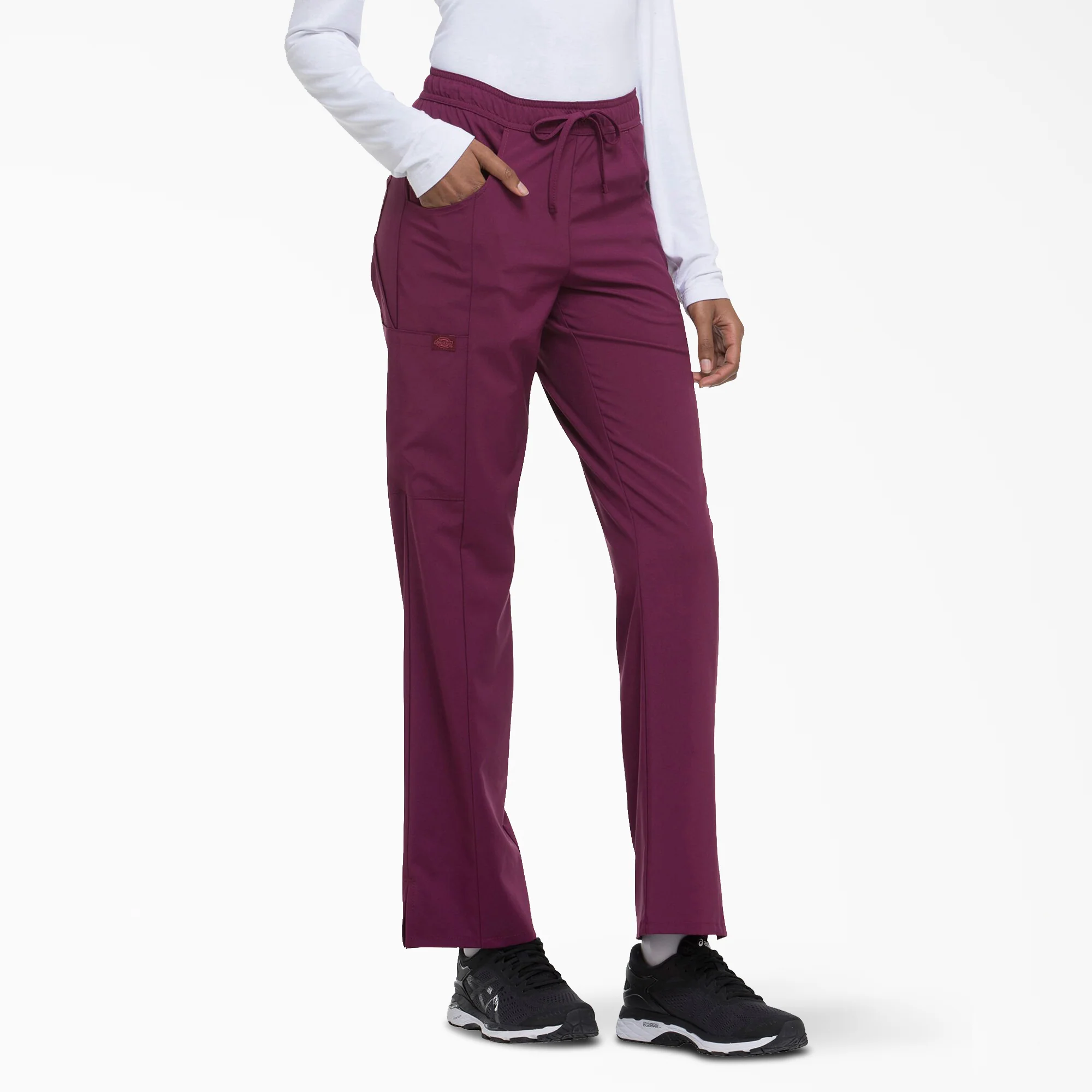Women's EDS Essentials Drawstring Scrub Pants - Image 4