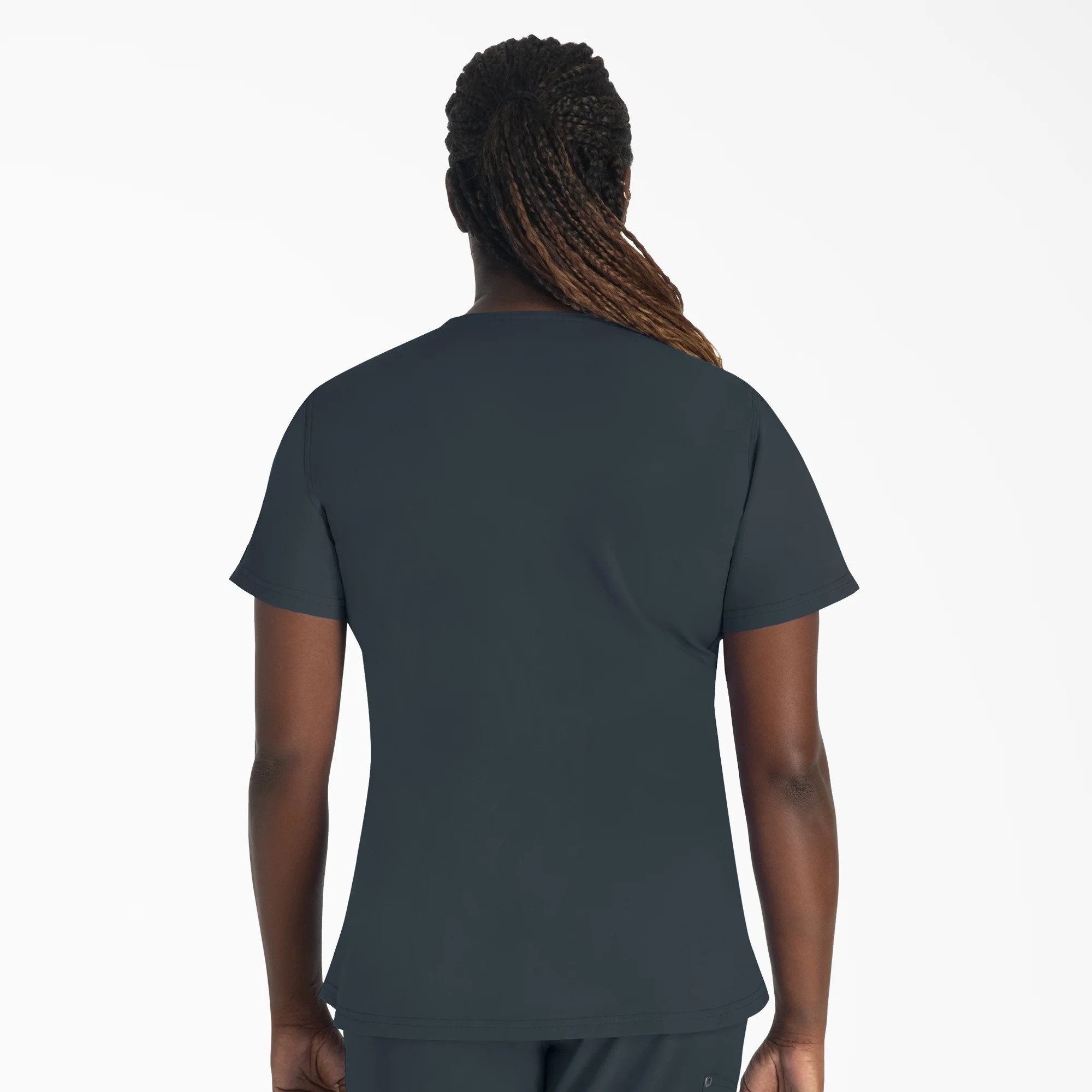 Women's EDS NXT Henley Scrub Top - Image 2