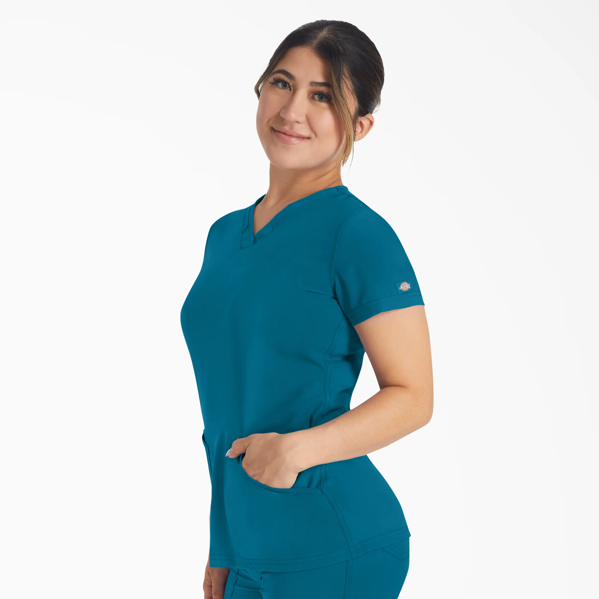 Women's EDS NXT V-Neck Scrub Top - Image 3