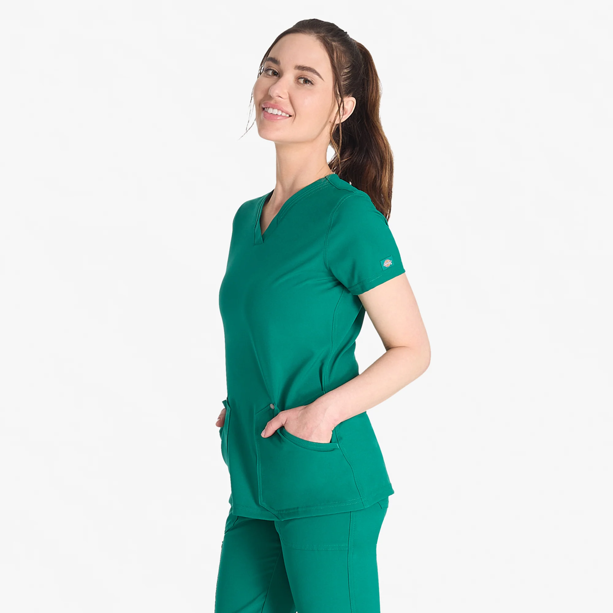 Women's EDS NXT V-Neck Scrub Top - Image 3