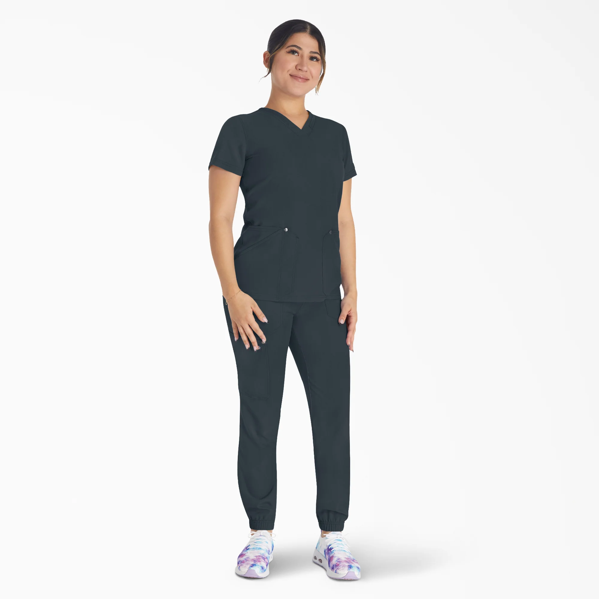 Women's EDS NXT V-Neck Scrub Top - Image 5