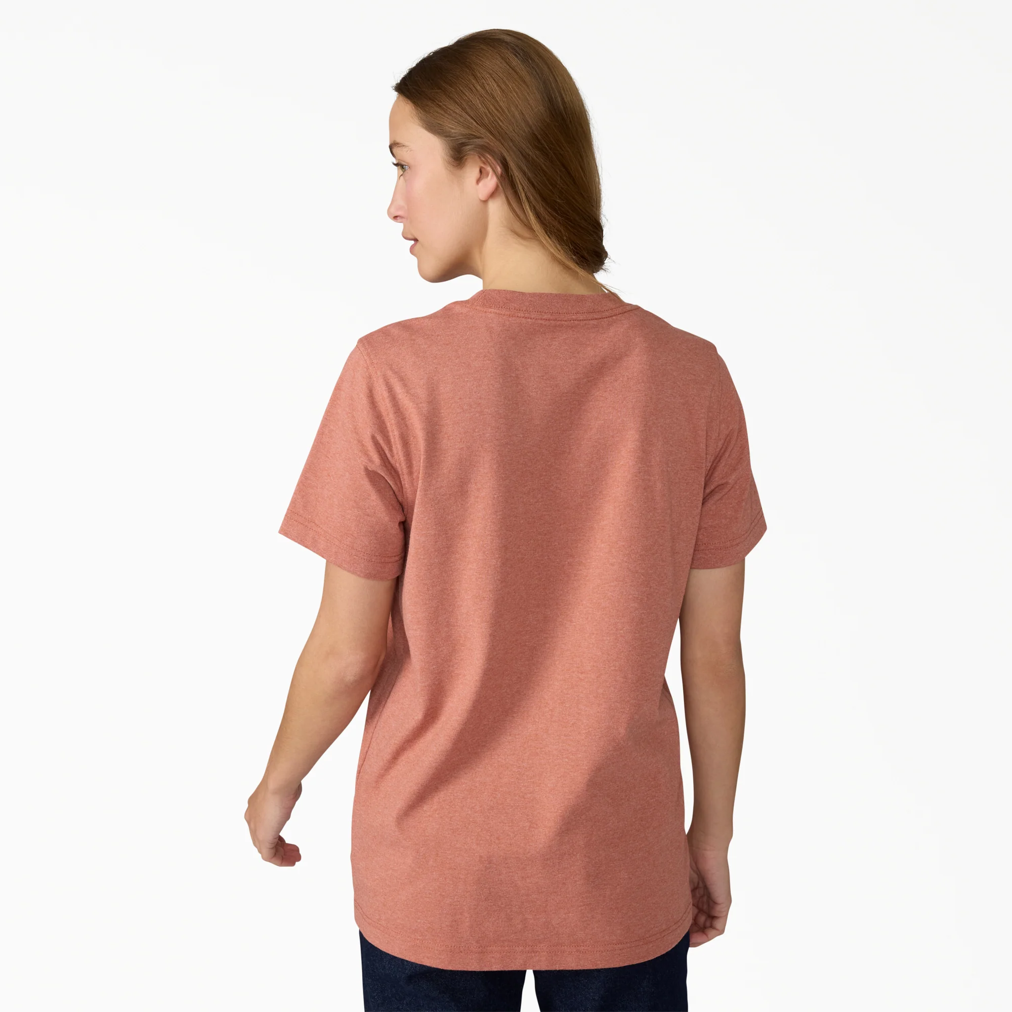 Women's Heavyweight Short Sleeve Pocket T-Shirt - Image 2